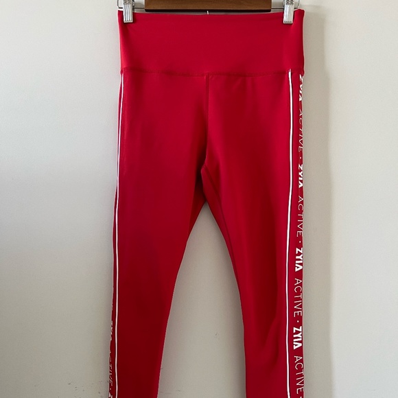 ZYIA Pants - ZYIA Active Red Leggings Size 6-8